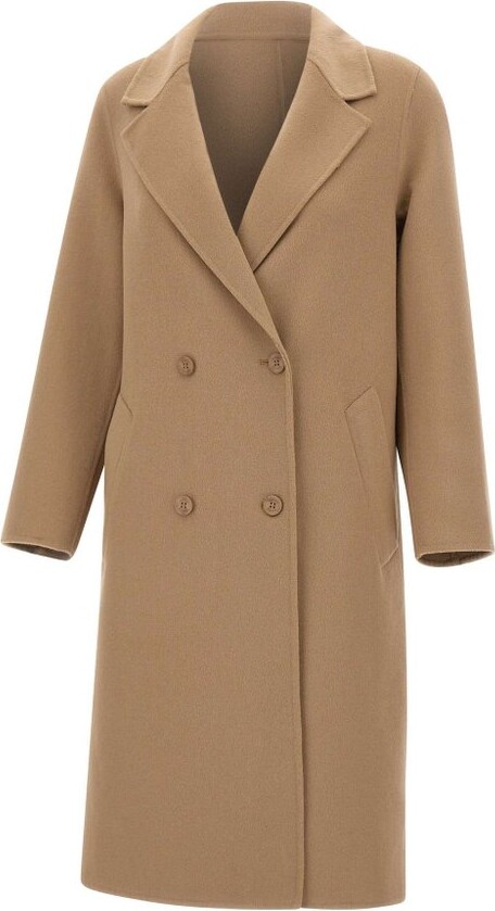 Kaos Double-Breasted Oversized Coat