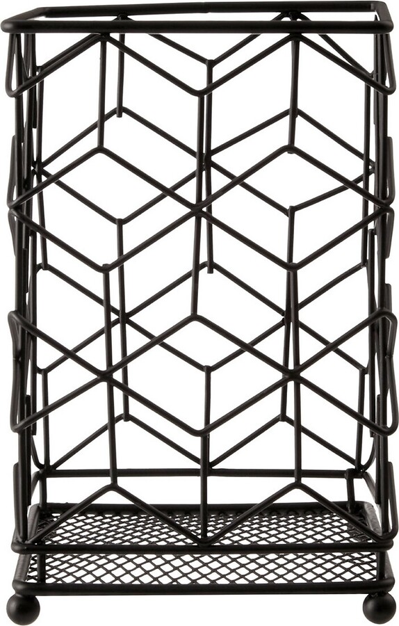 So'home Matte Black Wire Utensil Holder/pot ShopStyle Countertop Bath