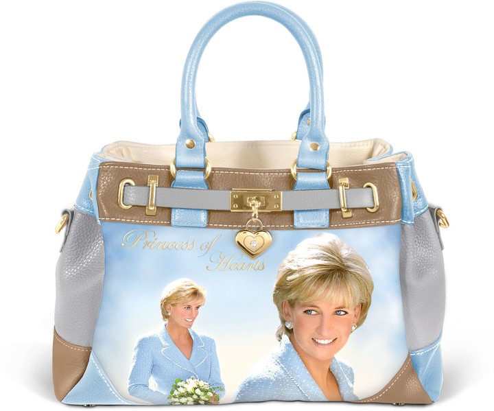 Diana Princess Of Hearts Handbag Handcrafted Bag Design Honouring The