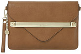 Thumbnail for your product : Dune Enlightening branded bar-detail clutch