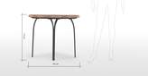 Thumbnail for your product : Lyra Garden 4 seater Round Dining Table, Charcoal Grey