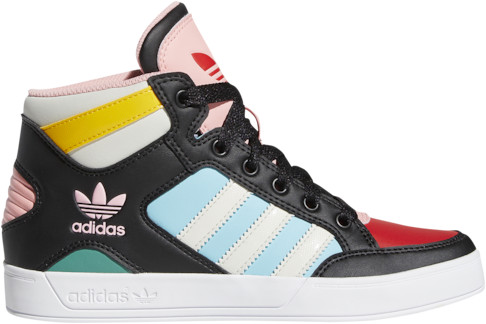 rainbow adidas high tops