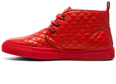 Thumbnail for your product : Del Toro Quilted Leather Chukka