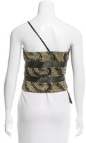 Thumbnail for your product : Ferragamo Silk Beaded Top