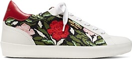 Kate Spade Women's Ace Rose Lace Up Low Top Sneakers