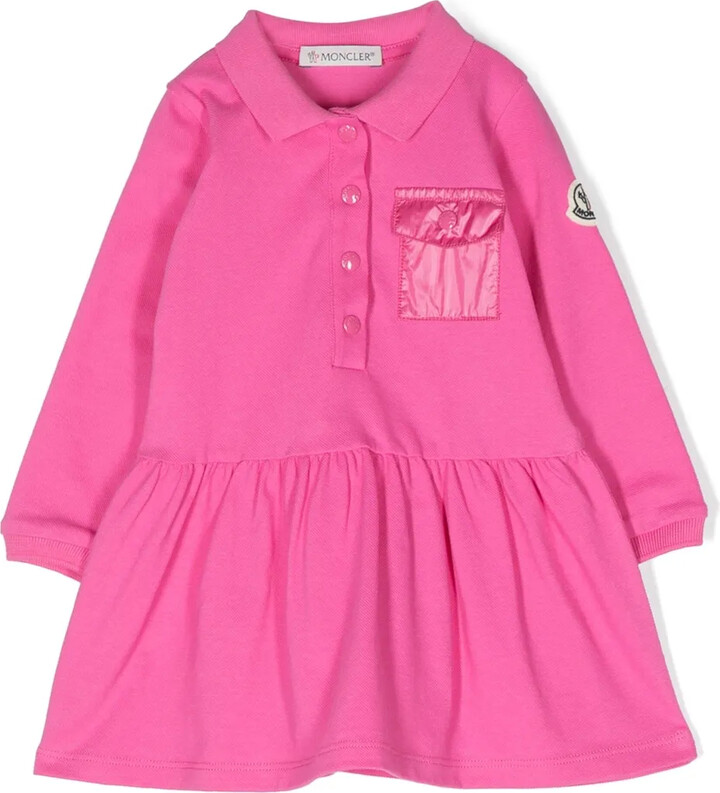 Moncler Enfant Polo-Collar Dress