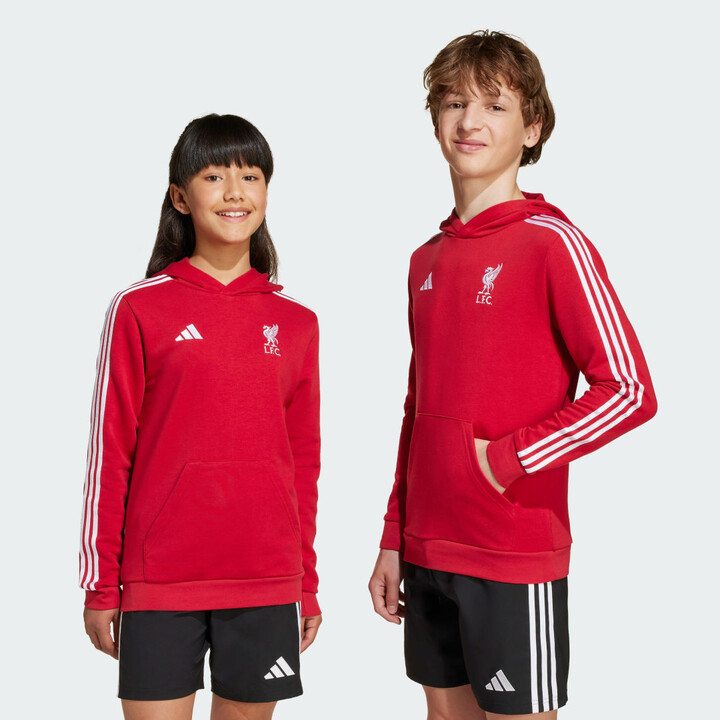 adidas Liverpool FC Hoodie Kids Strawberry Red XS Kids
