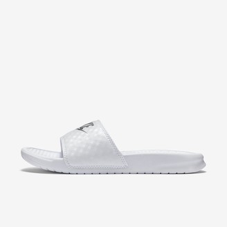 Nike Comfort Slide White - ShopStyle