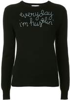 Thumbnail for your product : Lingua Franca embroidered jumper