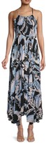 Thumbnail for your product : Free People Heat Wave Foliage-Print Smocked Maxi Dress