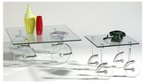 Thumbnail for your product : Chintaly Imports 1105-LT Caster Lamp Table