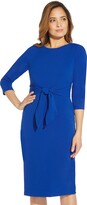 Thumbnail for your product : Adrianna Papell Women's Bow Sheath Dress with Three Quarter Sleeves