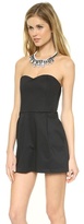 Thumbnail for your product : Alice + Olivia Kendrah Bustier Romper