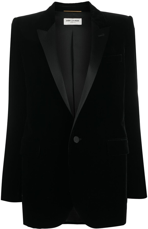 Men’s Velvet Double Breasted Tuxedo Suit Jacket Smoking Dinner Blazer Retro Classic Tailored Fit