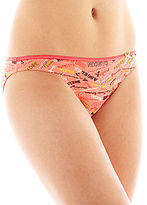 Thumbnail for your product : JCPenney Flirtitude Tailored Bikini Panties