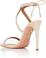 Thumbnail for your product : Aquazzura Women's Sweet Lover Suede & Leather Sandals