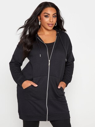 ladies longline hoodie