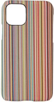 Thumbnail for your product : Paul Smith Multicolor Signature Stripe iPhone 11 Pro Case
