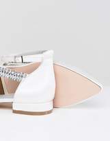 Thumbnail for your product : ASOS Design Lets Get Married Bridal Embellished Ballet Flats