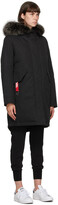 Thumbnail for your product : Army by Yves Salomon Yves Salomon - Army Black Down Bachette Coat