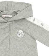 Thumbnail for your product : Moncler Hooded Cotton Sweater Dress