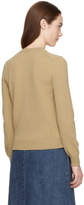 Thumbnail for your product : Comme des Garcons Play Play Tan and Black Heart Patch Cardigan