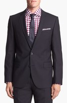 Thumbnail for your product : HUGO 'Amaro/Heise' Trim Fit Stretch Suit