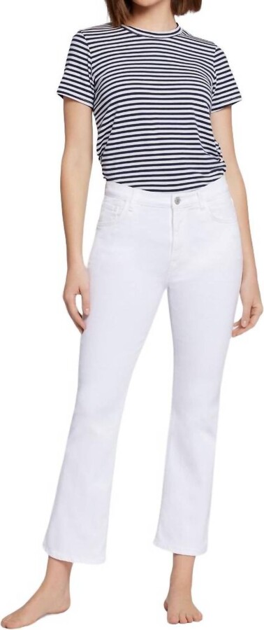 Current/Elliott Boulevard Bootcut Jean In Optic White