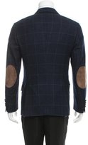 Thumbnail for your product : Michael Bastian Double-Breasted Windowpane Blazer
