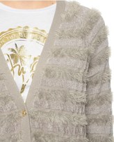 Thumbnail for your product : Juicy Couture Outlet - MULTI TEXTURE TONAL STRIPE CARDIGAN