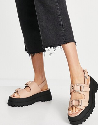 London Rebel Strappy Heeled Sandals - ShopStyle