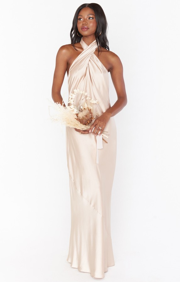 Show Me Your Mumu Jasmine Halter Maxi Dress ShopStyle