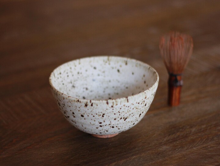 Etsy Tea Bowl - Matte Spotty