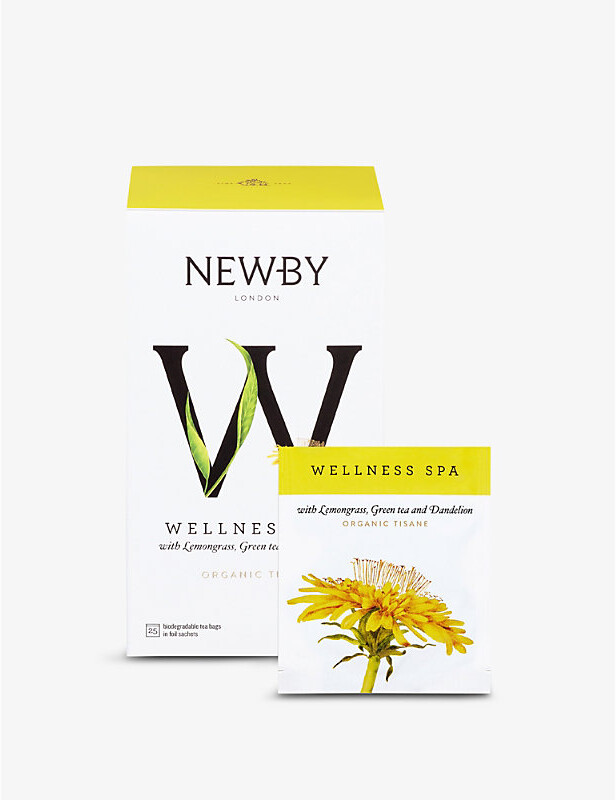 Newby Teas UK Wellness Spa teabags box of 25 37.5g ShopStyle