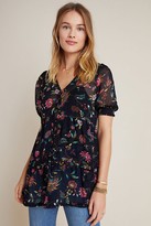 Thumbnail for your product : Anthropologie Salzburg Sheer Tunic Blouse