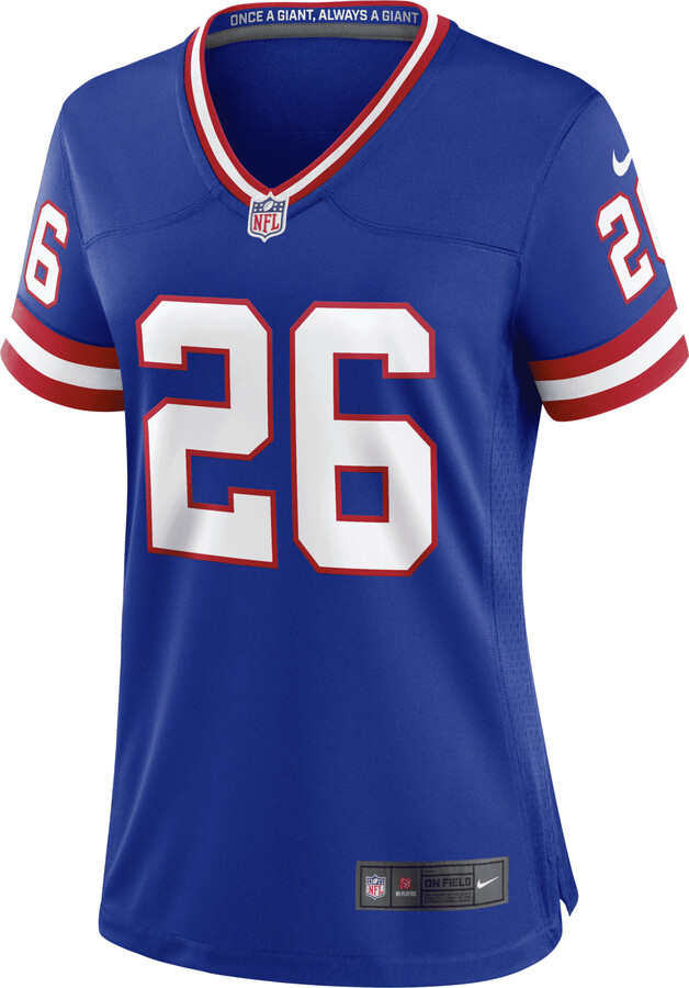 Nike Women's NFL New York Giants (Saquon Barkley) Game Football Jersey