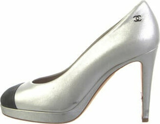 Chanel Women's Silver Shoes | ShopStyle