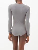 Thumbnail for your product : Maison Margiela Jersey Bodysuit - Grey
