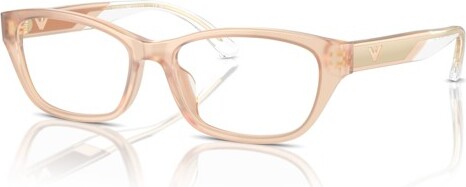 Emporio Armani EA3238U 52mm Woman Cat Eye Sunglasses Demo Lens Lens
