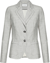 Thumbnail for your product : Classic ButtonsafeTM Striped Blazer with Linen