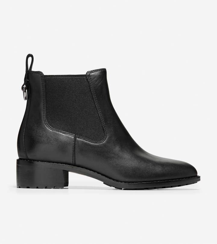 cole haan newburg leather chelsea boots