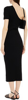 Thumbnail for your product : Ninety Percent One-shoulder Ribbed Tencel-jersey Midi Dress