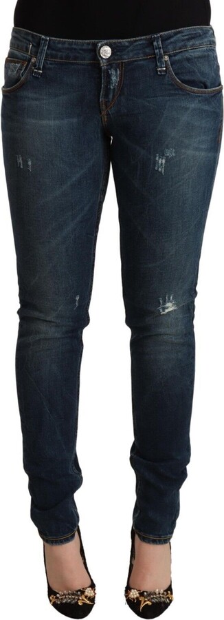 Acht Washed Low Waist Slim Fit Women's Jeans