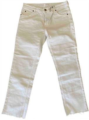 anine bing white jeans