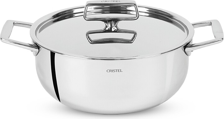 Cristel Castel Pro Mini 0.5 Qt. Stainless Steel Stew Pan