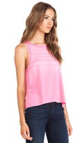 Thumbnail for your product : Feel The Piece Doe Slit Back Tank