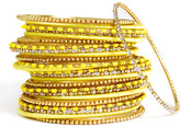 Thumbnail for your product : Cara Accessories Mix Media Bangles (Set of 24)