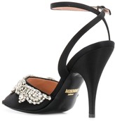 Thumbnail for your product : Moschino Bejeweled High-Heel Sandals