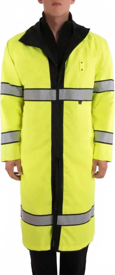 Blauer B. dry Reversible Raincoat In Yellow