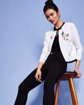 Thumbnail for your product : VIVEENA Highgrove embroidered cardigan